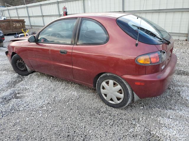 KLATA22641B640216 - 2001 DAEWOO LANOS S Tünd qırmızı foto 2