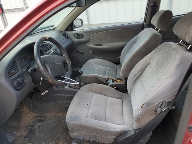 KLATA22641B640216 - 2001 DAEWOO LANOS S Tünd qırmızı foto 7