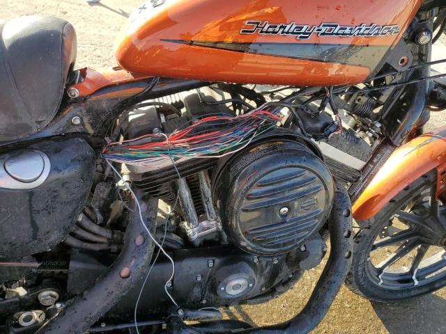 1HD4LE225LB402060 - 2020 HARLEY-DAVIDSON XL883 N ORANGE photo 9