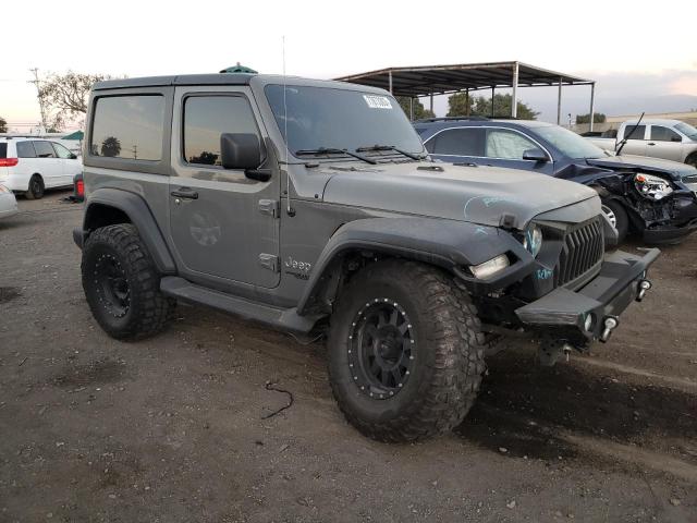 1C4GJXAN1LW136136 - 2020 JEEP WRANGLER SPORT GRAY photo 4