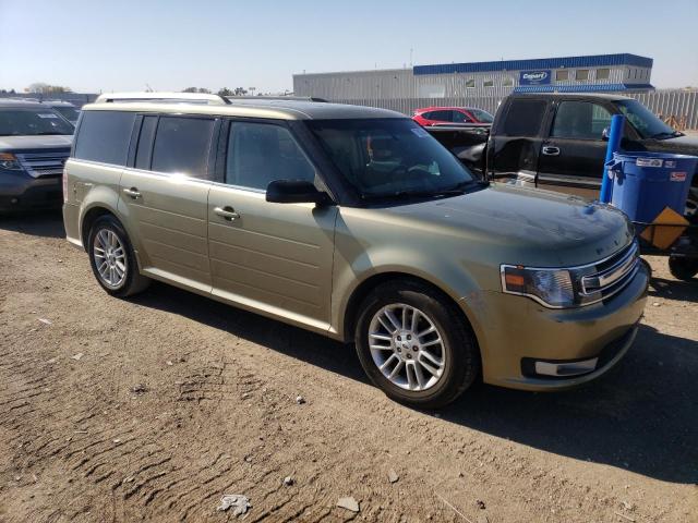 2FMGK5C80DBD06512 - 2013 FORD FLEX SEL GREEN photo 4