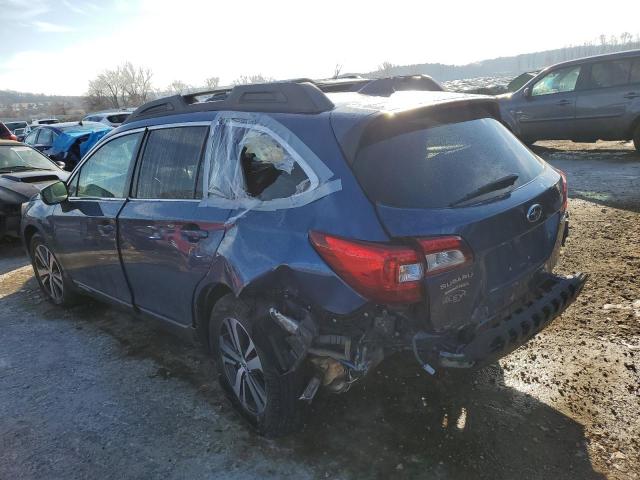 4S4BSANC3K3357973 - 2019 SUBARU OUTBACK 2.5I LIMITED BLUE photo 2