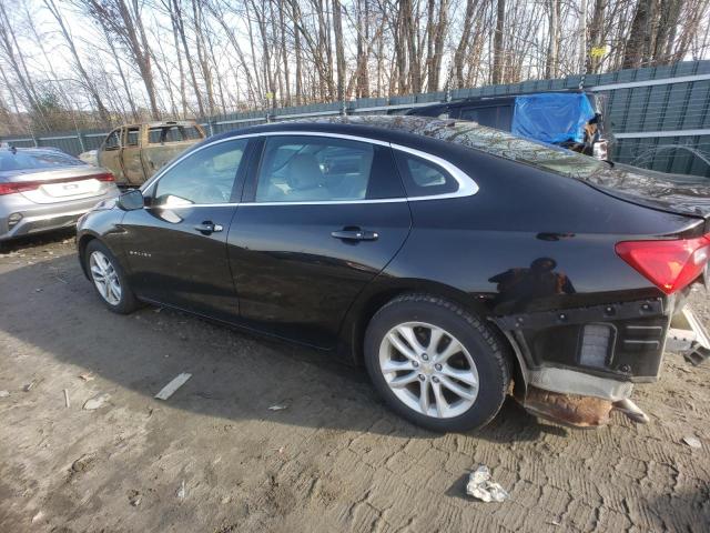 1G1ZE5ST1HF101112 - 2017 CHEVROLET MALIBU LT BLACK photo 2