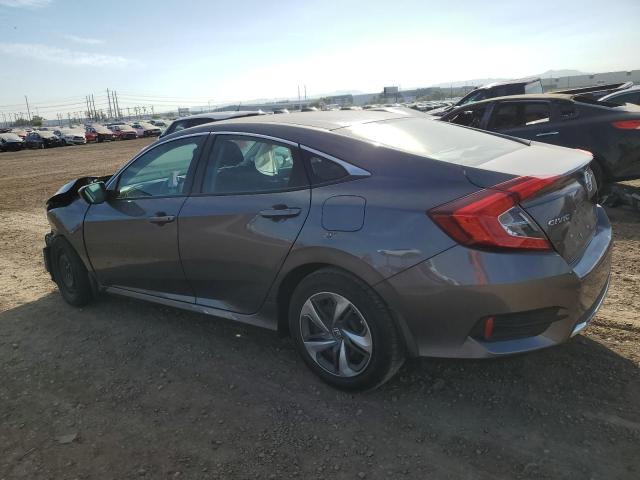 2HGFC2F60MH545983 - 2021 HONDA CIVIC LX GRAY photo 2