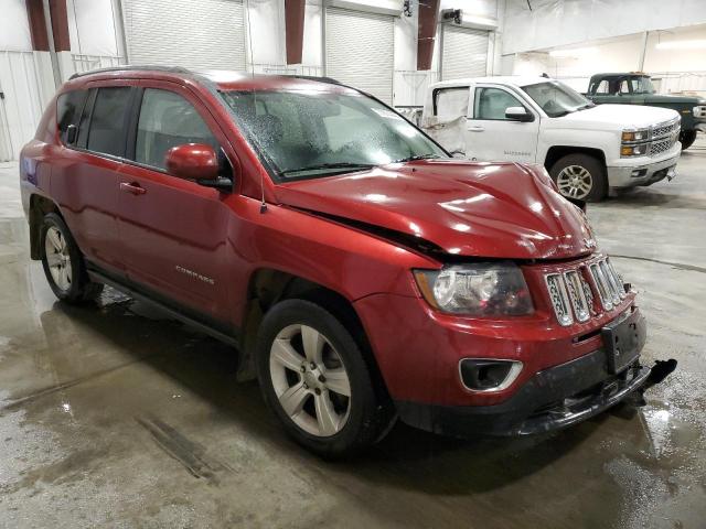 1C4NJDEB1FD168655 - 2015 JEEP COMPASS LATITUDE MAROON photo 4