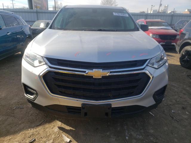 1GNERFKW8MJ225404 - 2021 CHEVROLET TRAVERSE LS SILVER photo 5