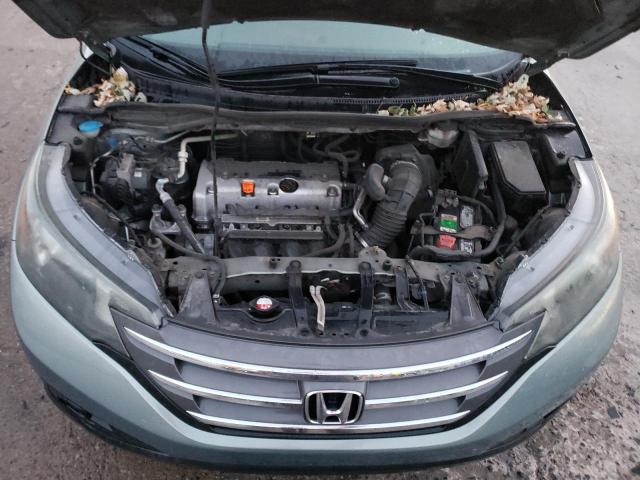 5J6RM3H79CL009520 - 2012 HONDA CR-V EXL GREEN photo 12