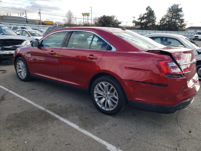 1FAHP2F86JG143203 - 2018 FORD TAURUS LIMITED RED photo 2