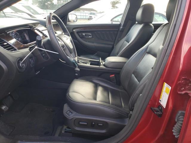 1FAHP2F86JG143203 - 2018 FORD TAURUS LIMITED RED photo 7
