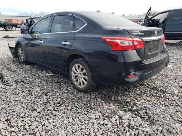 3N1AB7AP2KY443670 - 2019 NISSAN SENTRA S BLACK photo 2