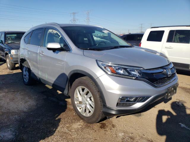 5J6RM4H76GL028084 - 2016 HONDA CR-V EXL SILVER photo 4