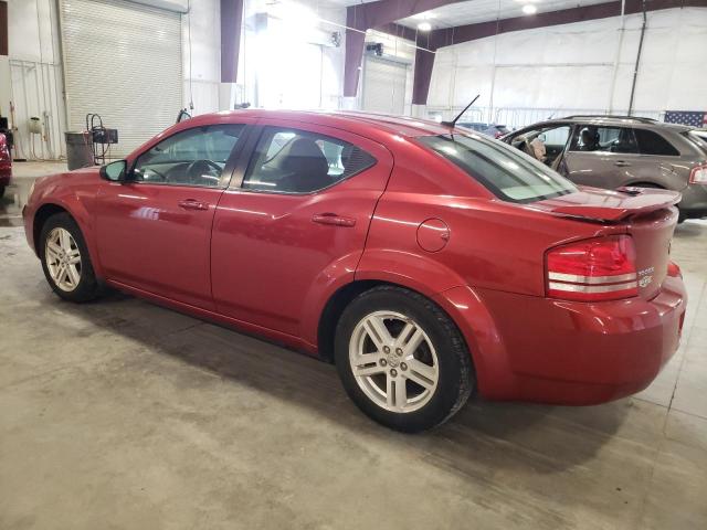 1B3LC56B39N519295 - 2009 DODGE AVENGER SXT RED photo 2