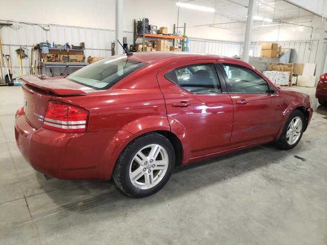 1B3LC56B39N519295 - 2009 DODGE AVENGER SXT RED photo 3