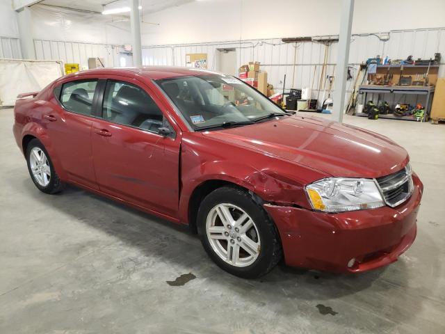 1B3LC56B39N519295 - 2009 DODGE AVENGER SXT RED photo 4