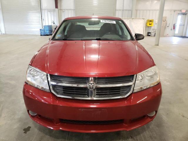 1B3LC56B39N519295 - 2009 DODGE AVENGER SXT RED photo 5