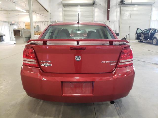 1B3LC56B39N519295 - 2009 DODGE AVENGER SXT RED photo 6