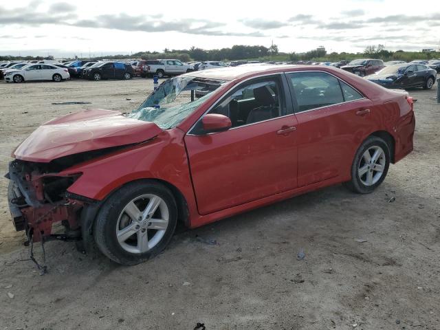 4T1BF1FK3DU639442 - 2013 TOYOTA CAMRY L RED photo 1