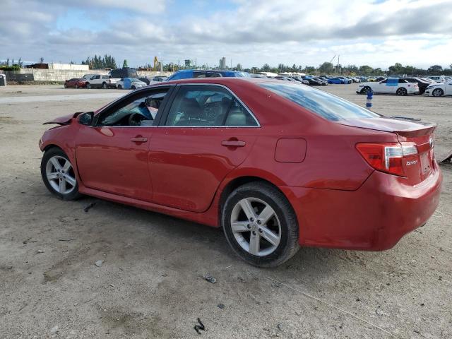 4T1BF1FK3DU639442 - 2013 TOYOTA CAMRY L RED photo 2