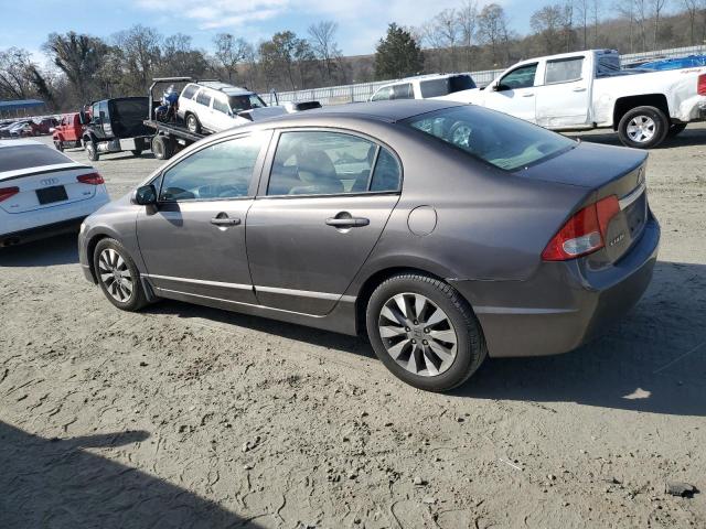 19XFA1F85AE031120 - 2010 HONDA CIVIC EX GRAY photo 2