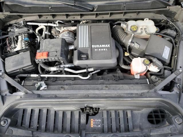 1GTU9EET9MZ162959 - 2021 GMC SIERRA K1500 AT4 GRAY photo 11