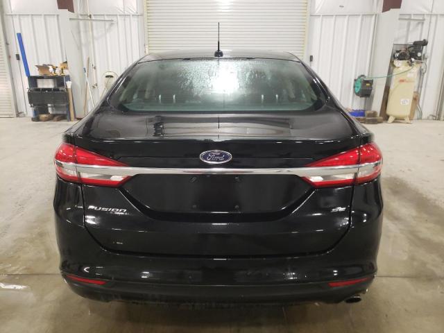 3FA6P0H79HR131016 - 2017 FORD FUSION SE BLACK photo 6