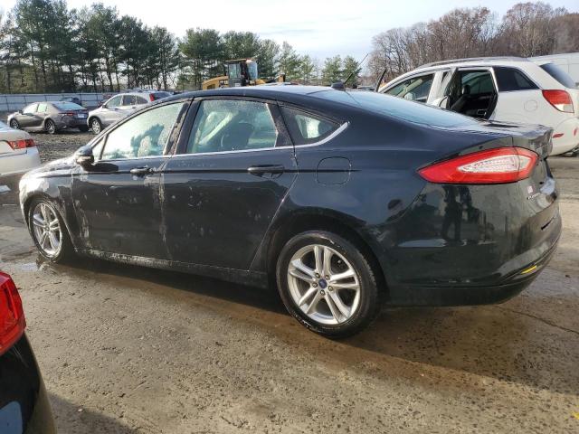 3FA6P0H77ER295814 - 2014 FORD FUSION SE BLACK photo 2