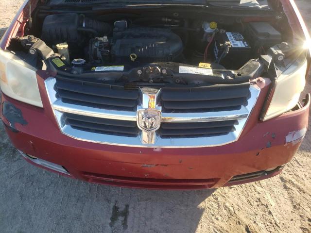 2D8HN54XX8R712379 - 2008 DODGE GRAND CARA SXT BURGUNDY photo 12