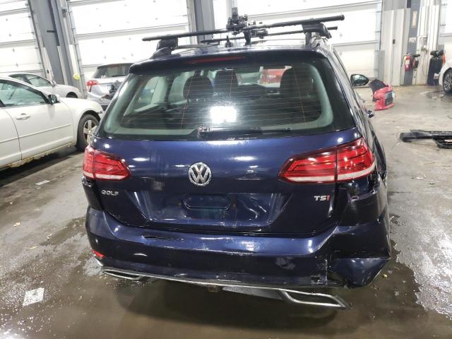 3VW717AU6JM757681 - 2018 VOLKSWAGEN GOLF SPORT S BLUE photo 6