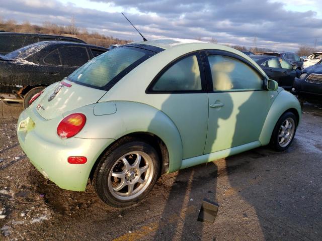 3VWDD21C12M414654 - 2002 VOLKSWAGEN NEW BEETLE GLX 绿色 照片 3