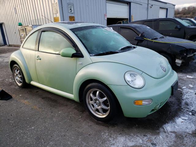 3VWDD21C12M414654 - 2002 VOLKSWAGEN NEW BEETLE GLX 绿色 照片 4