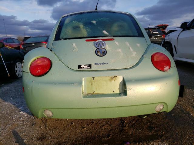 3VWDD21C12M414654 - 2002 VOLKSWAGEN NEW BEETLE GLX 绿色 照片 6