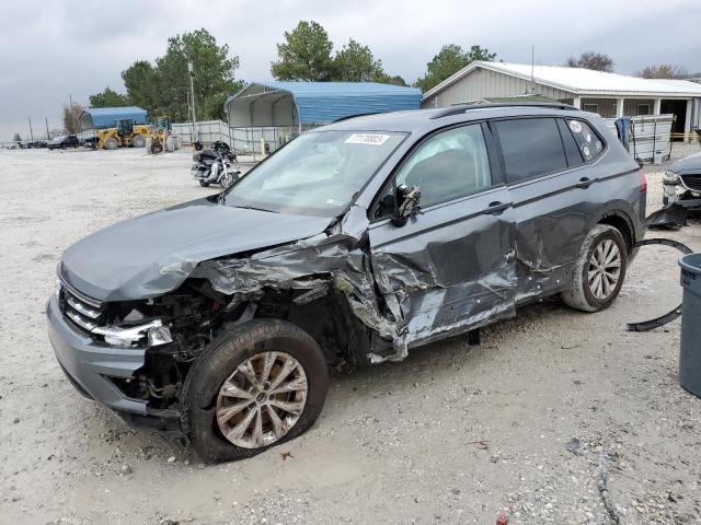 3VV0B7AX1JM131291 - 2018 VOLKSWAGEN TIGUAN S CHARCOAL photo 1