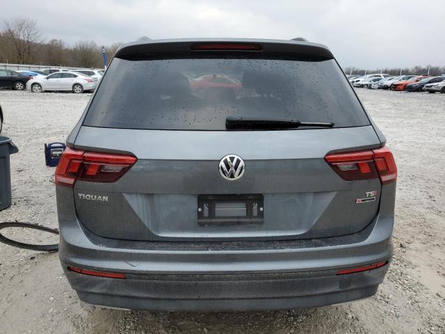 3VV0B7AX1JM131291 - 2018 VOLKSWAGEN TIGUAN S CHARCOAL photo 6