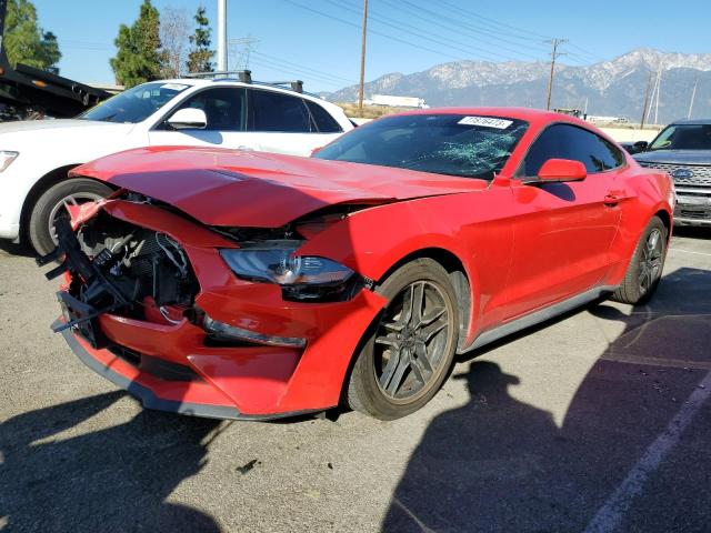1FA6P8TH7M5156301 - 2021 FORD MUSTANG RED photo 1