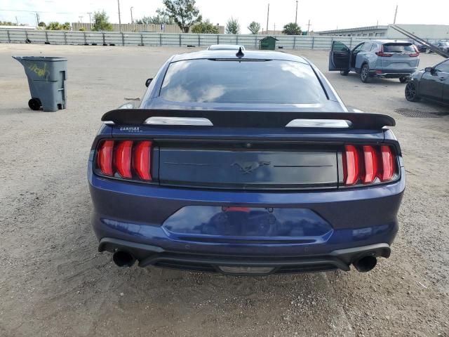 1FA6P8TH1L5190605 - 2020 FORD MUSTANG BLUE photo 6