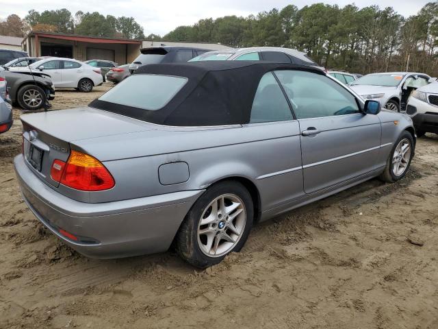 WBABW33494PG98158 - 2004 BMW 325 CI GRAY photo 3