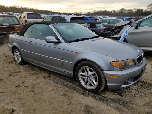 WBABW33494PG98158 - 2004 BMW 325 CI GRAY photo 4