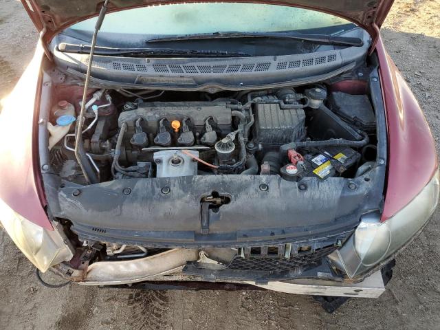 1HGFA16969L006739 - 2009 HONDA CIVIC EXL მუქწითელი ფოტო 11