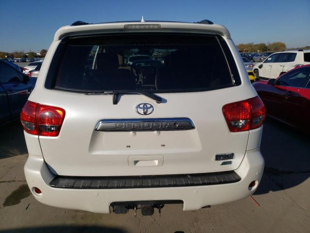 5TDDW5G13FS121588 - 2015 TOYOTA SEQUOIA PLATINUM WHITE photo 6