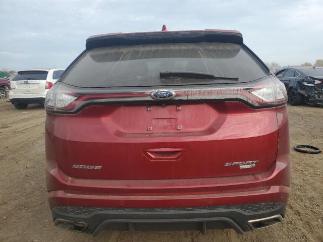 2FMPK4APXJBC22424 - 2018 FORD EDGE SPORT RED photo 6