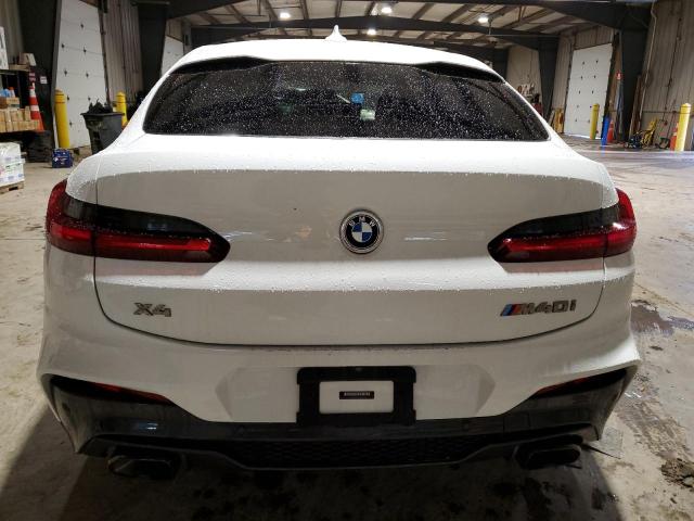 5UXUJ5C54KLJ64046 - 2019 BMW X4 M40I WHITE photo 6