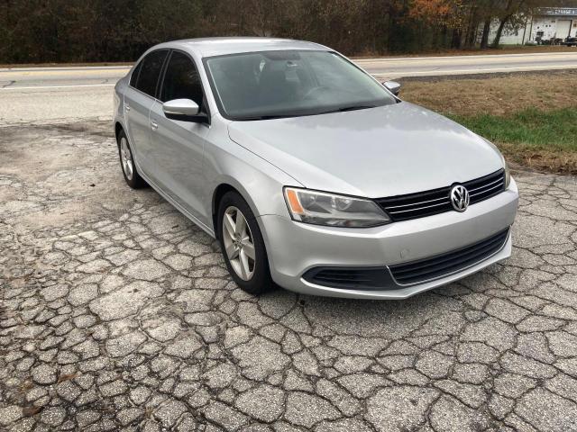 3VWLL7AJ8DM439516 - 2013 VOLKSWAGEN JETTA TDI SILVER photo 1