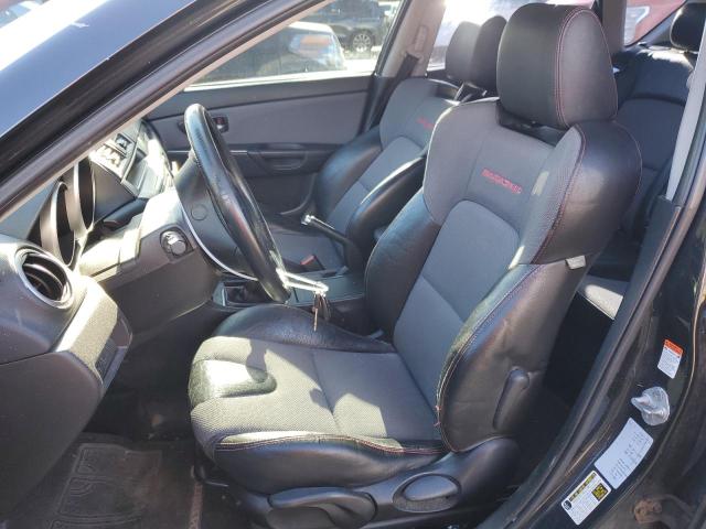 JM1BK34M781821247 - 2008 MAZDA SPEED 3 შავი ფოტო 7