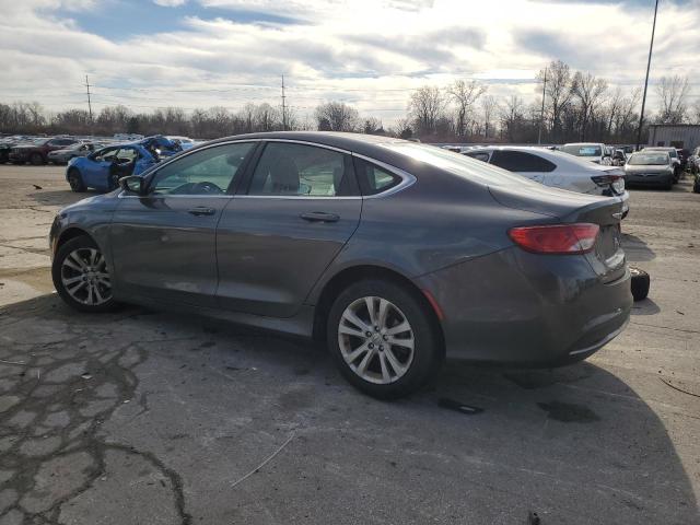 1C3CCCAB1FN681064 - 2015 CHRYSLER 200 LIMITED GRAY photo 2