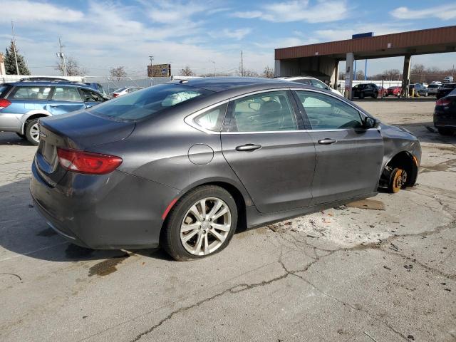 1C3CCCAB1FN681064 - 2015 CHRYSLER 200 LIMITED GRAY photo 3