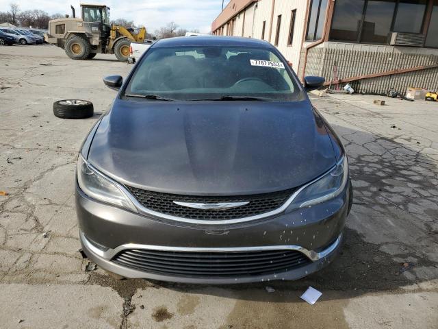 1C3CCCAB1FN681064 - 2015 CHRYSLER 200 LIMITED GRAY photo 5