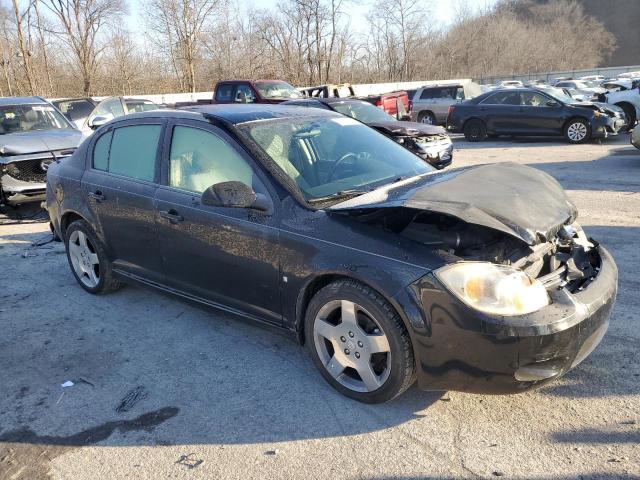 1G1AM55B667672525 - 2006 CHEVROLET COBALT SS BLACK photo 4