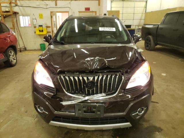 KL4CJHSB1FB137950 - 2015 BUICK ENCORE PREMIUM BROWN photo 5