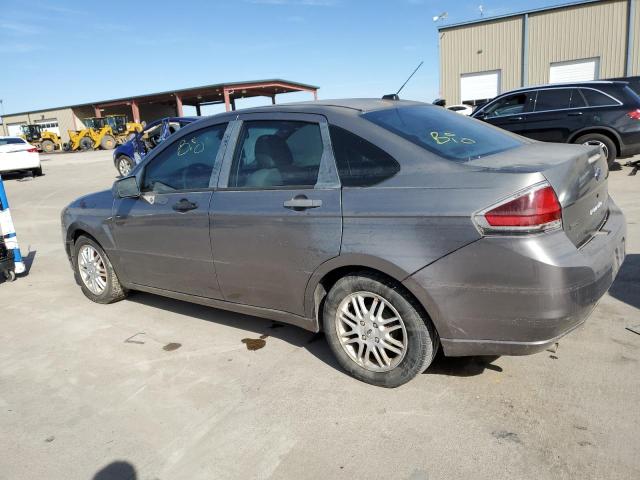 1FAHP35N59W125175 - 2009 FORD FOCUS SE BROWN photo 2