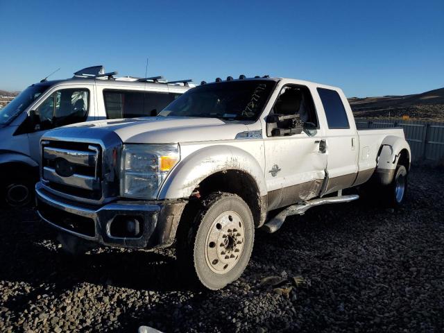 1FT8W4DT8FEB53492 - 2015 FORD F450 SUPER DUTY WHITE photo 2